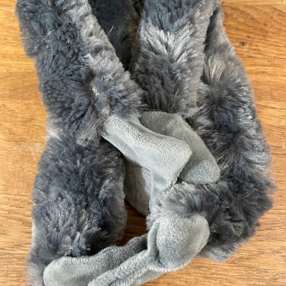 Wild Republic Long Armed Monkey Grey Monkey Plush Hook and Loop Feet Hands - Picture 3 of 6